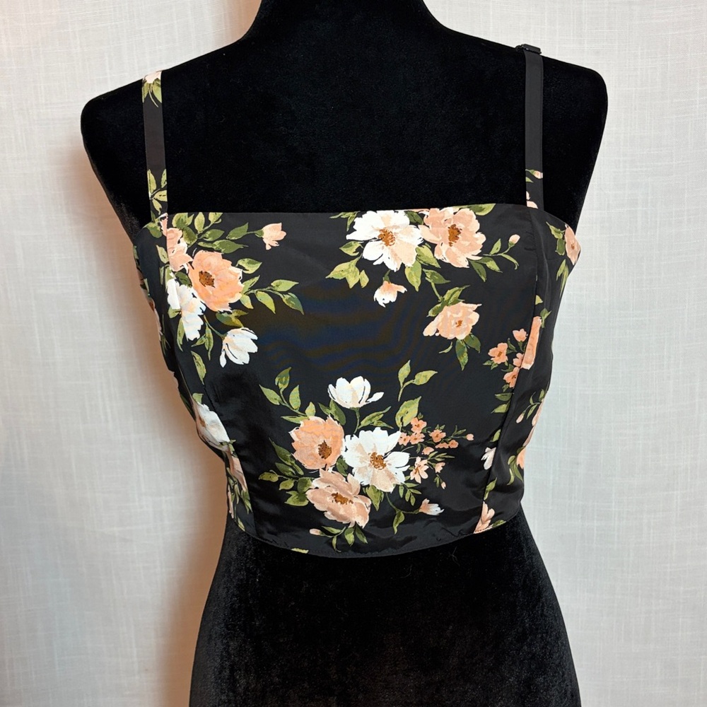 The Occasion by Old Navy Taffeta Cropped Tank Top NWT